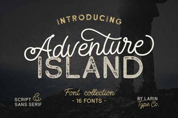 Adventure Island: A Font Duo for Creative Exploration
