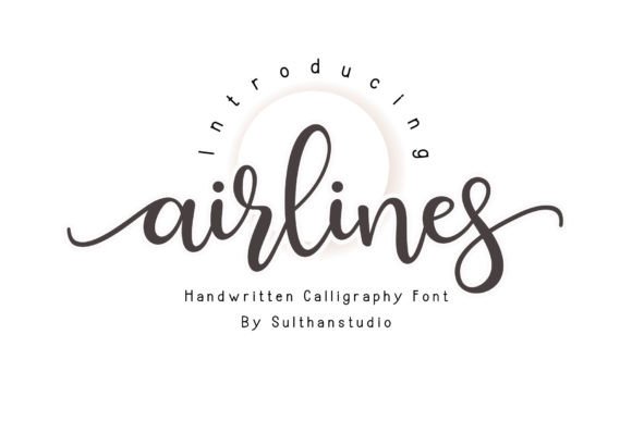 Airlines Font: Bringing Elegant Handwritten Style to Your Projects