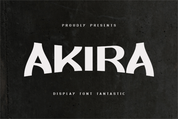 Akira Monoletter: A Font with Character for Every Creative Project