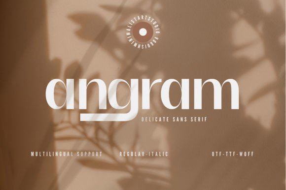 Angram: The Typeface That Whispers Luxury