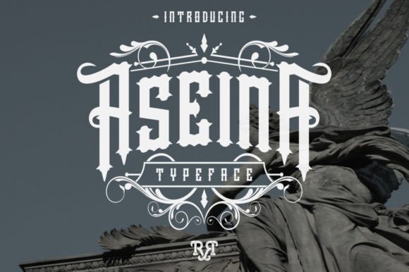 Aseina: The Gothic Font That Commands Attention