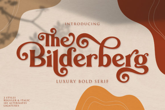 Bilderberg: A Bold Serif for Commanding Brand Identities