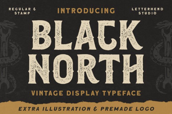 Black North: A Vintage Typeface with Modern Soul