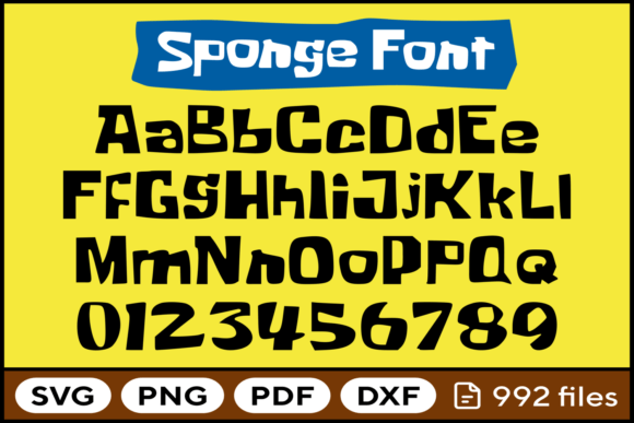 Bringing Playful Energy to Life: Cartoon Font SVG, PNG, and Cut Files