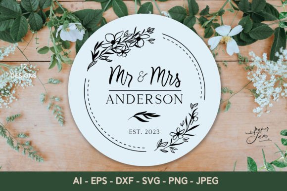 Designing Timeless Wedding Keepsakes with SVG Monograms
