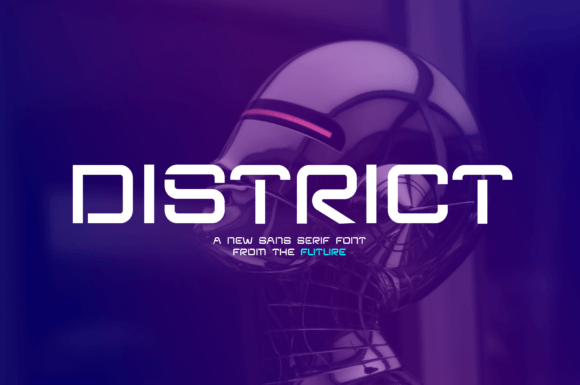 District Typeface: A Stencil Sans Serif for the Future