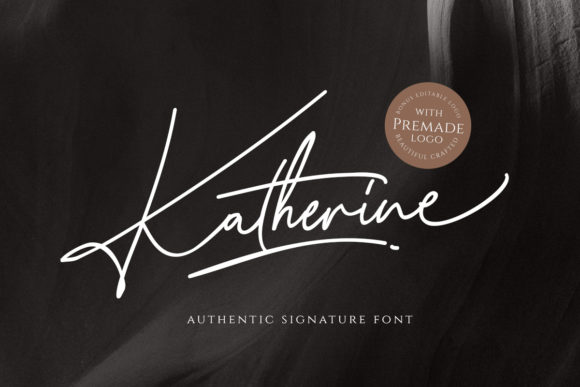 Katherine: A Handwritten Font That Feels Like a Personal Note