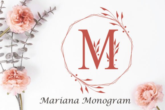 Mariana: The Monogram Font That Feels Like a Handwritten Secret