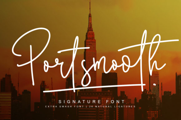 Portsmooth: The Handwritten Font That Feels Both Classic and Modern