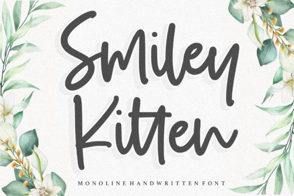 Smiley Kitten: A Font That Feels Like a Handwritten Hug