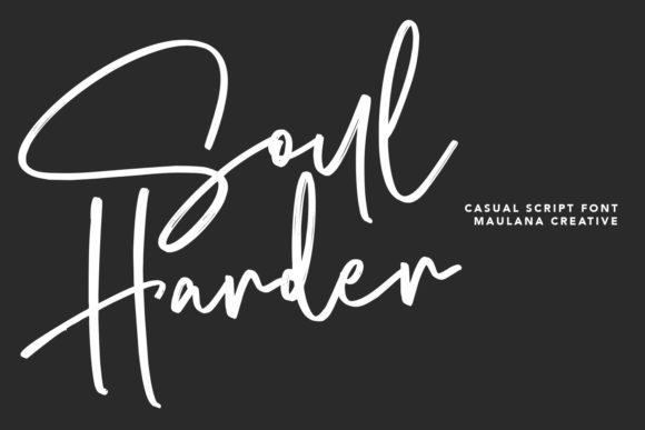Soul Harder: The Brush Script That Brings Authenticity to Your Brand